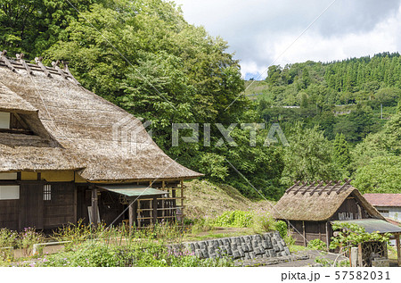 田麦俣集落　山形県鶴岡市にて 57582031