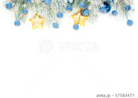 Christmas composition border Christmas composition border 57583477