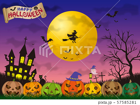 ハロウィンイラスト ハロウィンイラスト 57585281