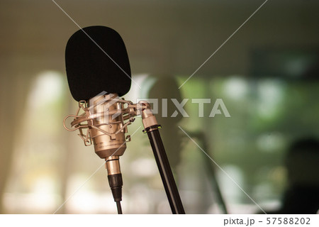 Recording room Singing concept Recording room Singing concept 57588202