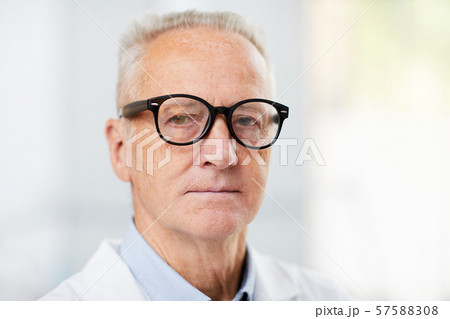 Senior Doctor Looking at Camera 57588308