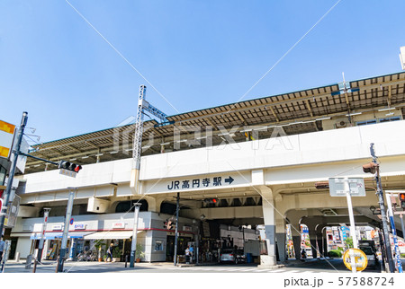 駅前風景　高円寺駅 57588724