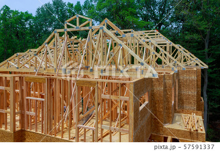 House timber frame for a progressing house a new House timber frame for a progressing house a new 57591337