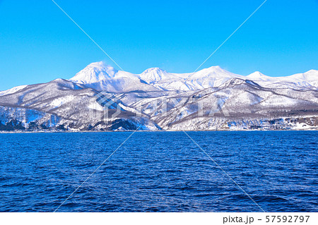 冬　知床連山 57592797