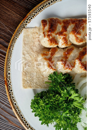 meat dish lula kebab 57593540