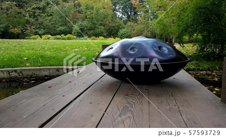 Hang Drum, Metal Drum, Musical Instrument Hang Drum, Metal Drum, Musical Instrument 57593729