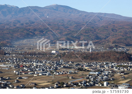 小海線 俯瞰 長野県佐久市臼田地区 小海線 俯瞰 長野県佐久市臼田地区 57593730