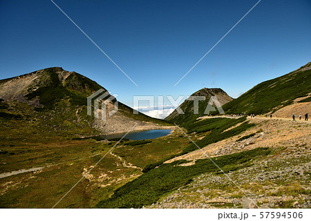 乗鞍岳の不消ヶ池 乗鞍岳の不消ヶ池 57594506