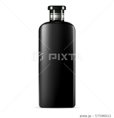 Round cosmetic bottle for shampoo or shower gel 57596012