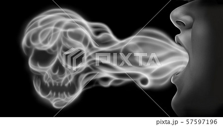 Vaping Dangerのイラスト素材
