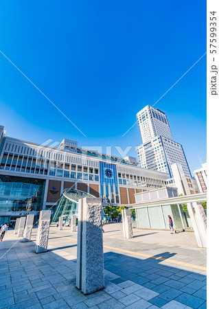 北海道の夏 札幌駅南口周辺の風景 北海道の夏 札幌駅南口周辺の風景 57599354