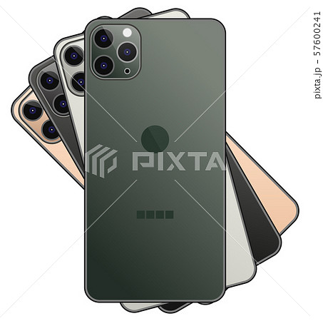 3眼カメラ 最新型スマートフォンセット(表面・裏面) 3眼カメラ 最新型スマートフォンセット(表面・裏面) 57600241