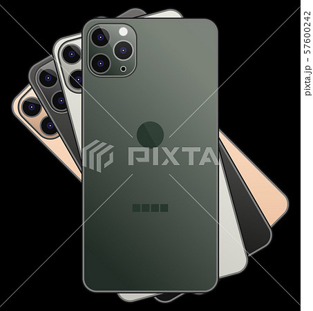 3眼カメラ 最新型スマートフォンセット(裏面) 3眼カメラ 最新型スマートフォンセット(裏面) 57600242