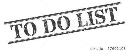 to do list stamp. to do list square grunge sign. 57602103