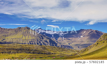 The volcanic mountain range and hill. Beautiful The volcanic mountain range and hill. Beautiful 57602185