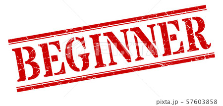 beginner stamp. beginner square grunge sign. beginner stamp. beginner square grunge sign. 57603858