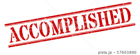 accomplished stamp. accomplished square grunge 57603890