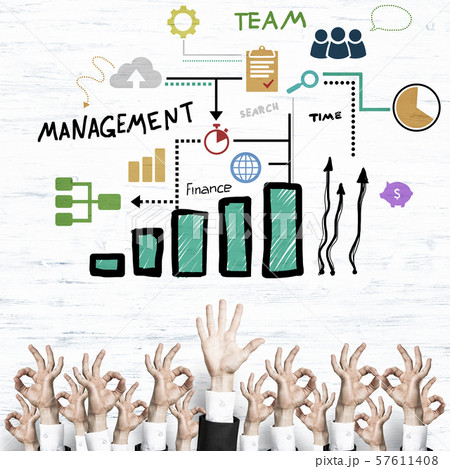 Business and teamwork concept Business and teamwork concept 57611408