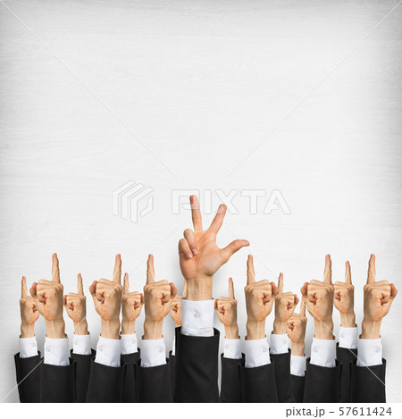 Business and teamwork concept Business and teamwork concept 57611424