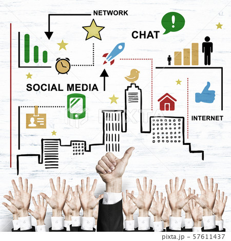 Business and teamwork concept 57611437