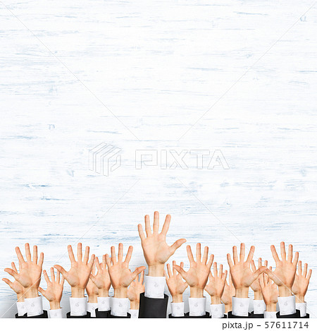 Business and teamwork concept Business and teamwork concept 57611714