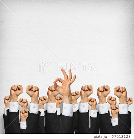 Business and teamwork concept 57612128
