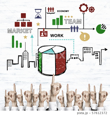 Business and teamwork concept Business and teamwork concept 57612372