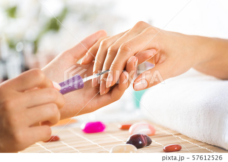 Manicure procedure 57612526