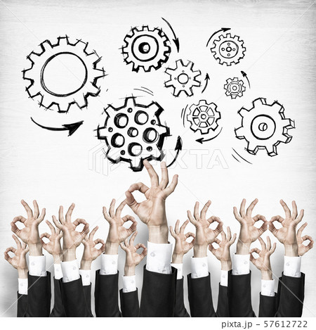Business and teamwork concept 57612722