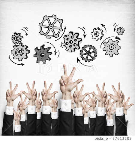 Business and teamwork concept Business and teamwork concept 57613205