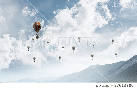 Summer colourful mountain landscape. Summer colourful mountain landscape. 57613386