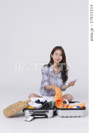 Summer holiday of attractive couple 256 Summer holiday of attractive couple 256 57615314