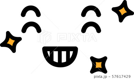 顔 アイコン 表情 感情表現 シンプル イラストのイラスト素材