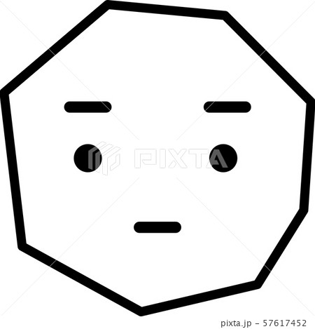 顔 アイコン 表情 感情表現 シンプル イラストのイラスト素材