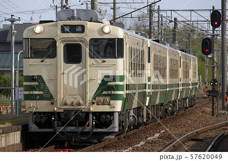 男鹿線キハ40(追分駅) 男鹿線キハ40(追分駅) 57620049