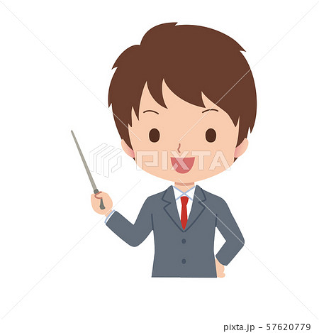 ビジネスマン　案内 57620779