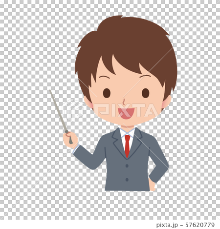 ビジネスマン　案内 57620779