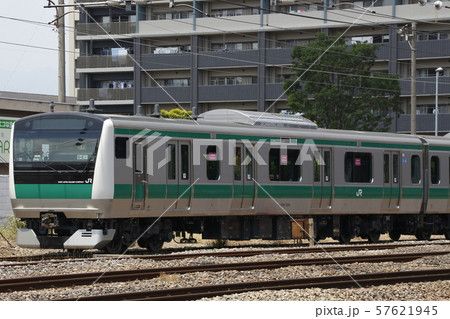 高崎にて留置中の埼京線E233系 高崎にて留置中の埼京線E233系 57621945