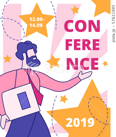Business Conference Flat Vector Banner Template Business Conference Flat Vector Banner Template 57621995