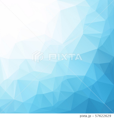 Blue Polygonal Mosaic Background, Creative Design 57622629