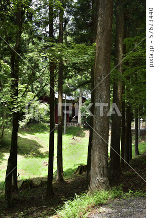 三峯神社　随身門 57623440