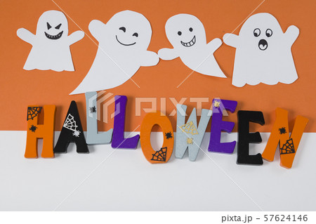 ハロウィーン ハロウィン アルファベット 57624146