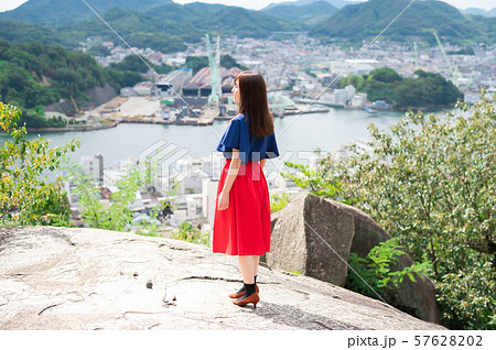 若い女性 観光 尾道 女子旅 若い女性 観光 尾道 女子旅 57628202
