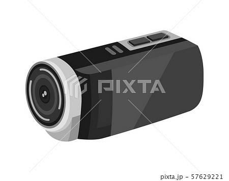 ビデオカメラのイラスト素材 57629221 Pixta