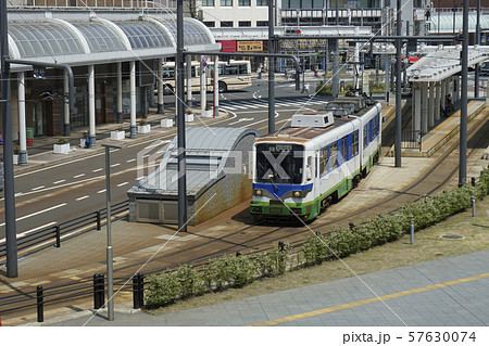 福井市風景　福井駅前　福井鉄道福井駅 57630074