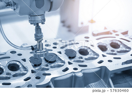 The aluminium casting cylinder head parts. 57630460