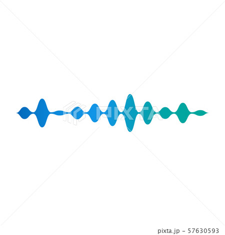 Blue wavy equalizer, sound and audio amplitude. 57630593