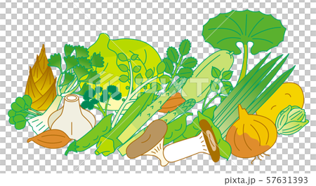 Spring vegetables 57631393