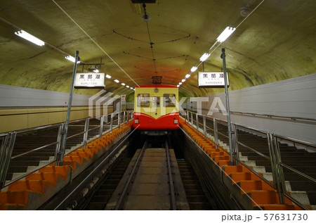 黒部湖駅とケーブルカー 57631730