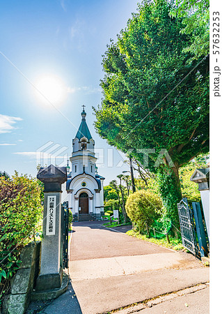 北海道の夏の風景 函館ハリストス正教会 北海道の夏の風景 函館ハリストス正教会 57632253